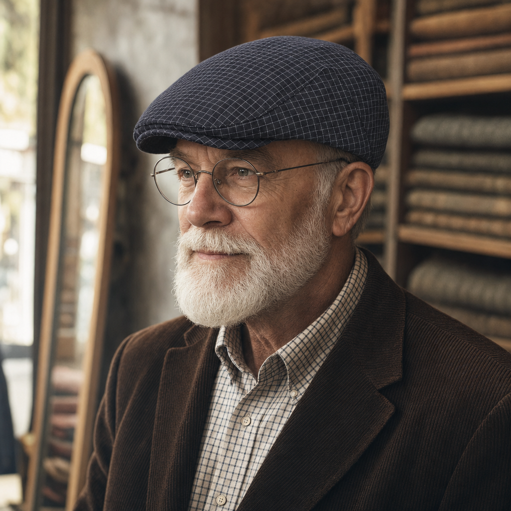 Lightweight Grid Cap — GALASHIELS