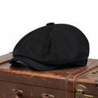 Textured Cotton Newsboy Cap - PHOENIX 1