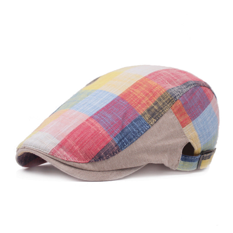 Vintage Check Cap — DOLGELLAU