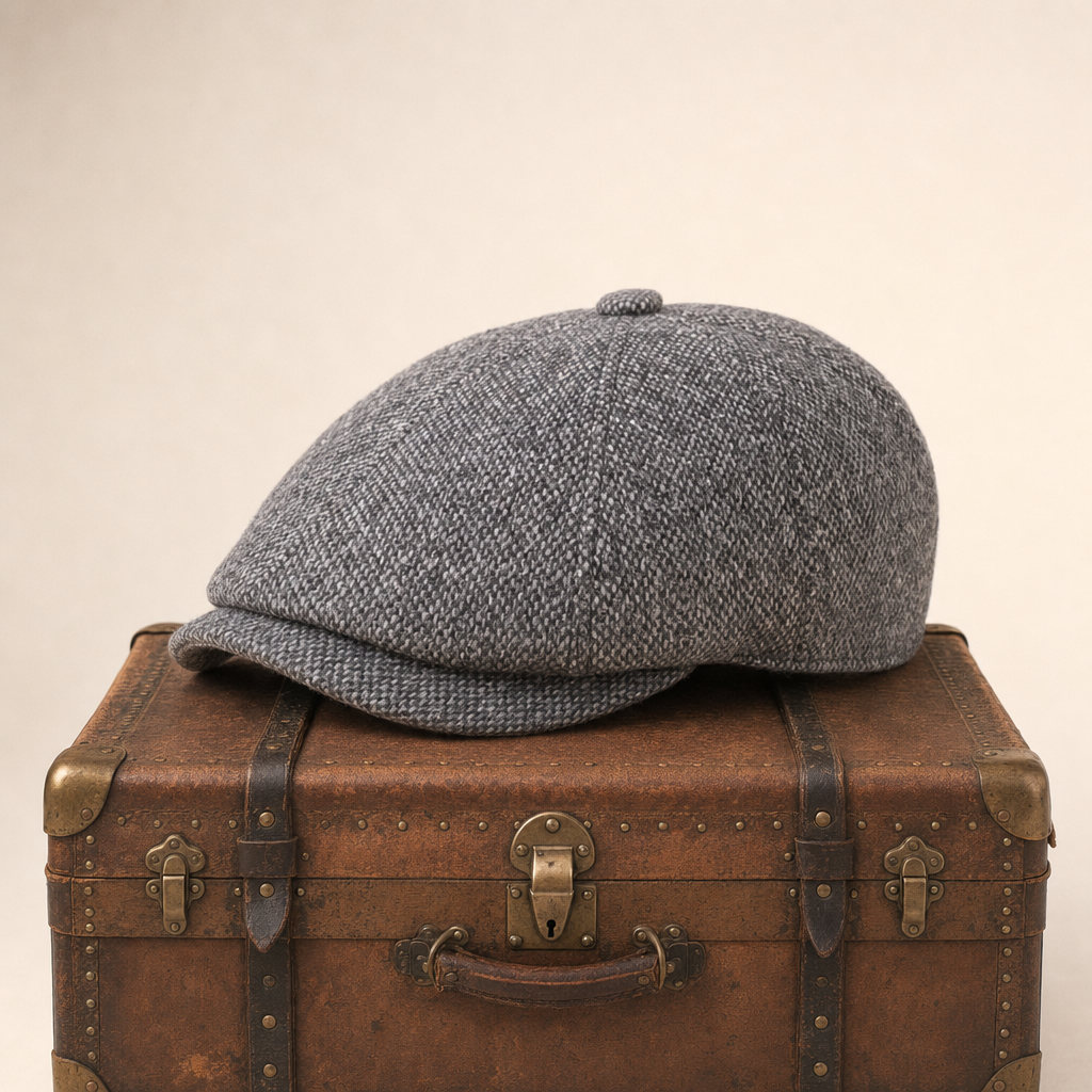 Flecked Eight-Panel Cap — RIPON