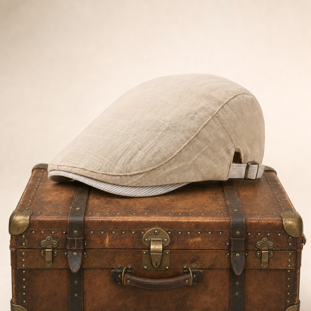 Coastal Linen Cap — CLITHEROE