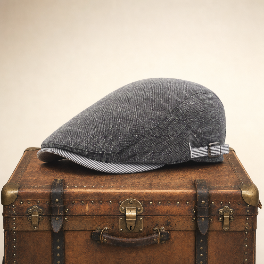 Coastal Linen Cap — KENMARE