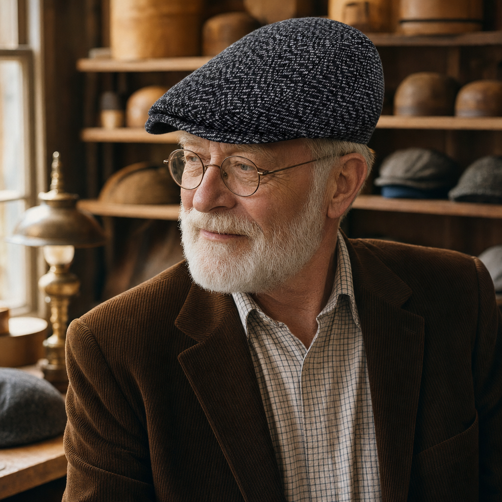 Tweed Flat Cap — RUTHIN