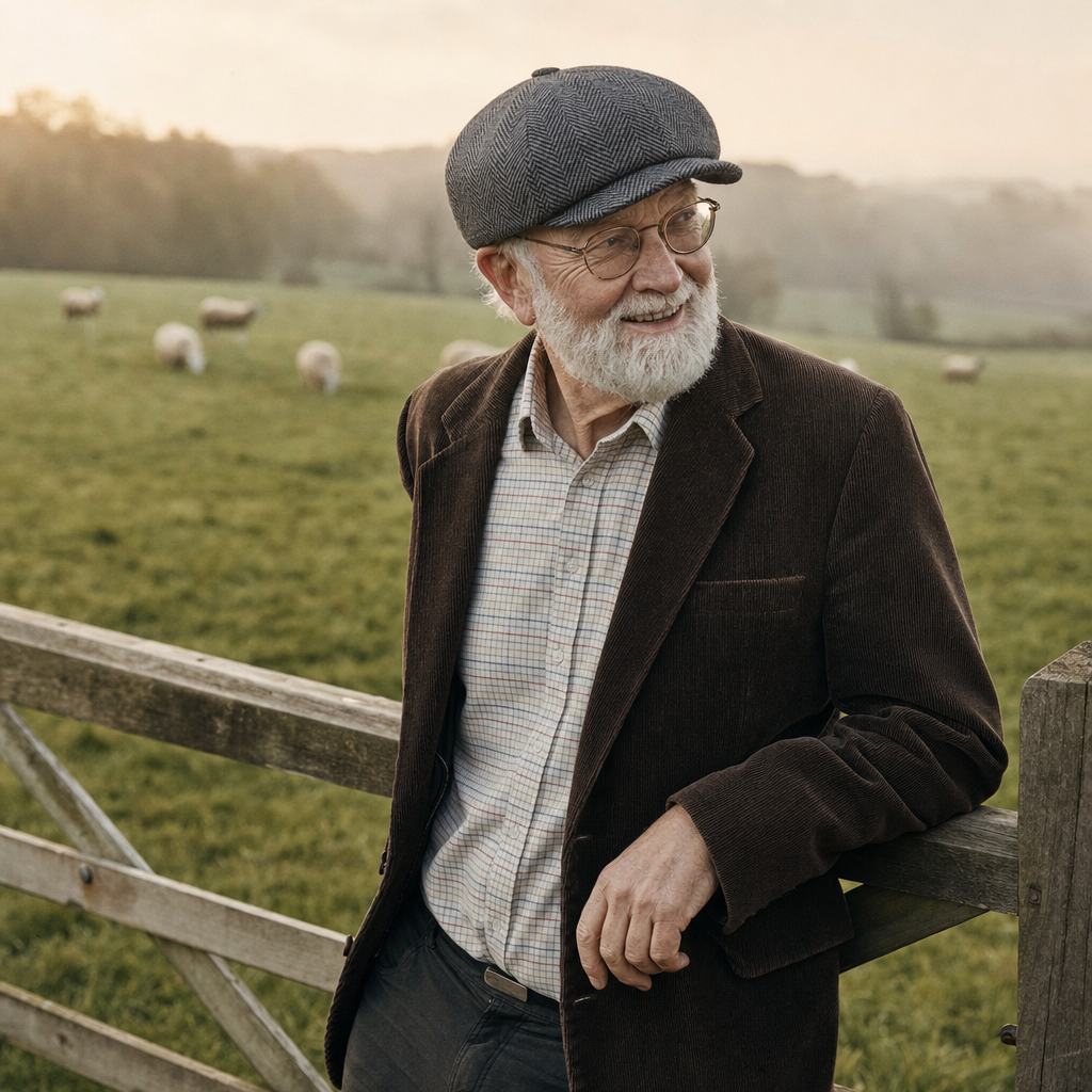 Eight-Panel Cap — BEDALE