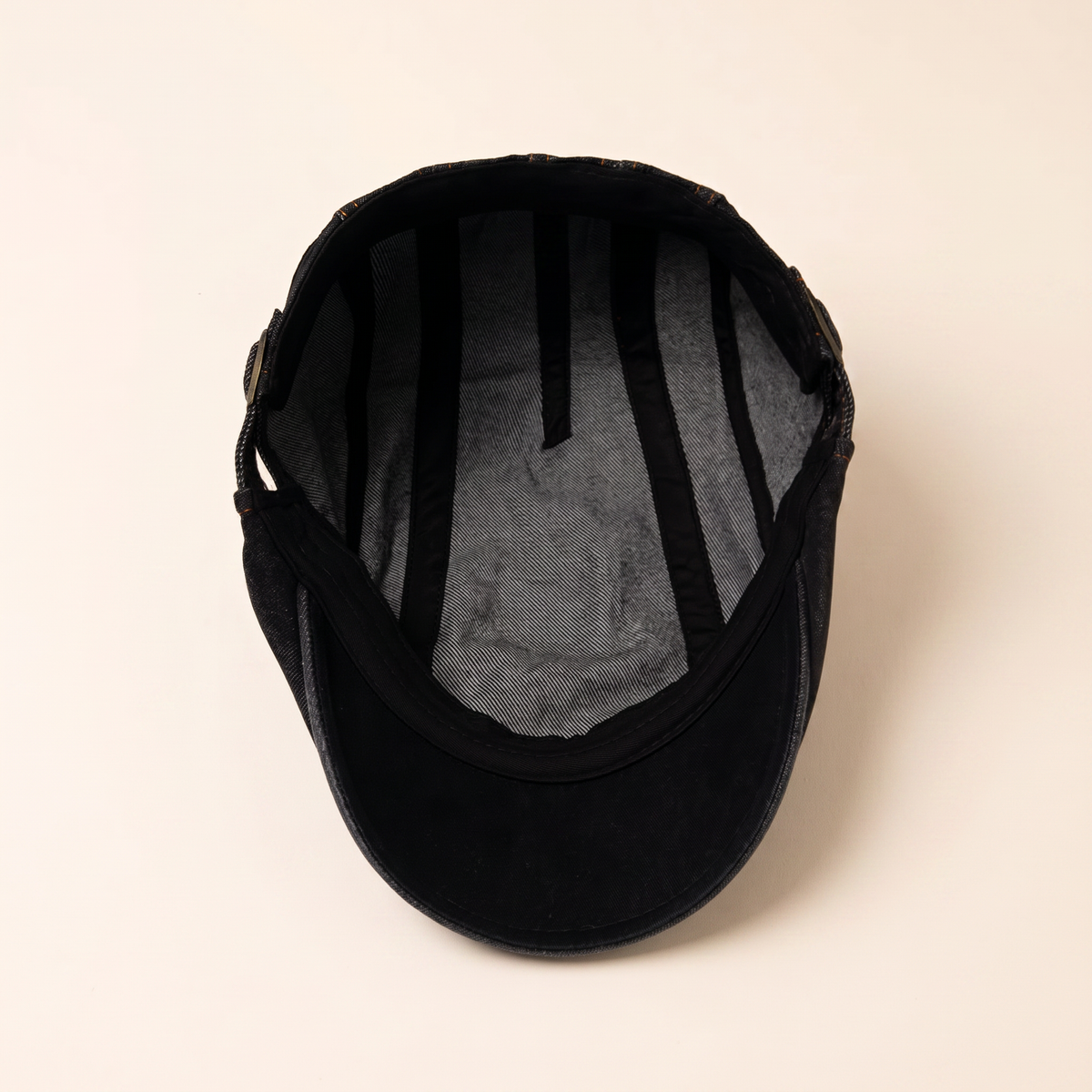 Denim Stitch Cap — HOLMFIRTH