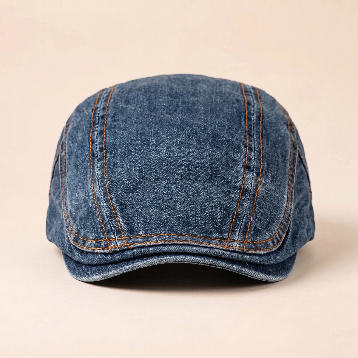 Denim Stitch Cap — HOLMFIRTH