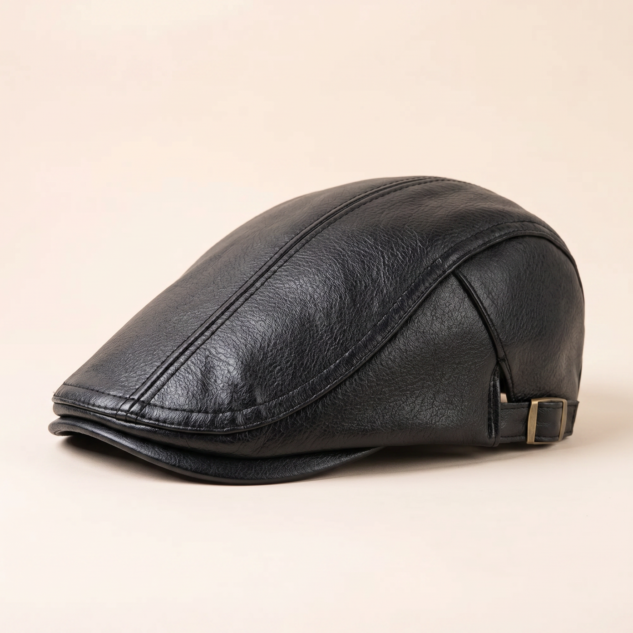 Heritage Leather Cap — SEDBERGH