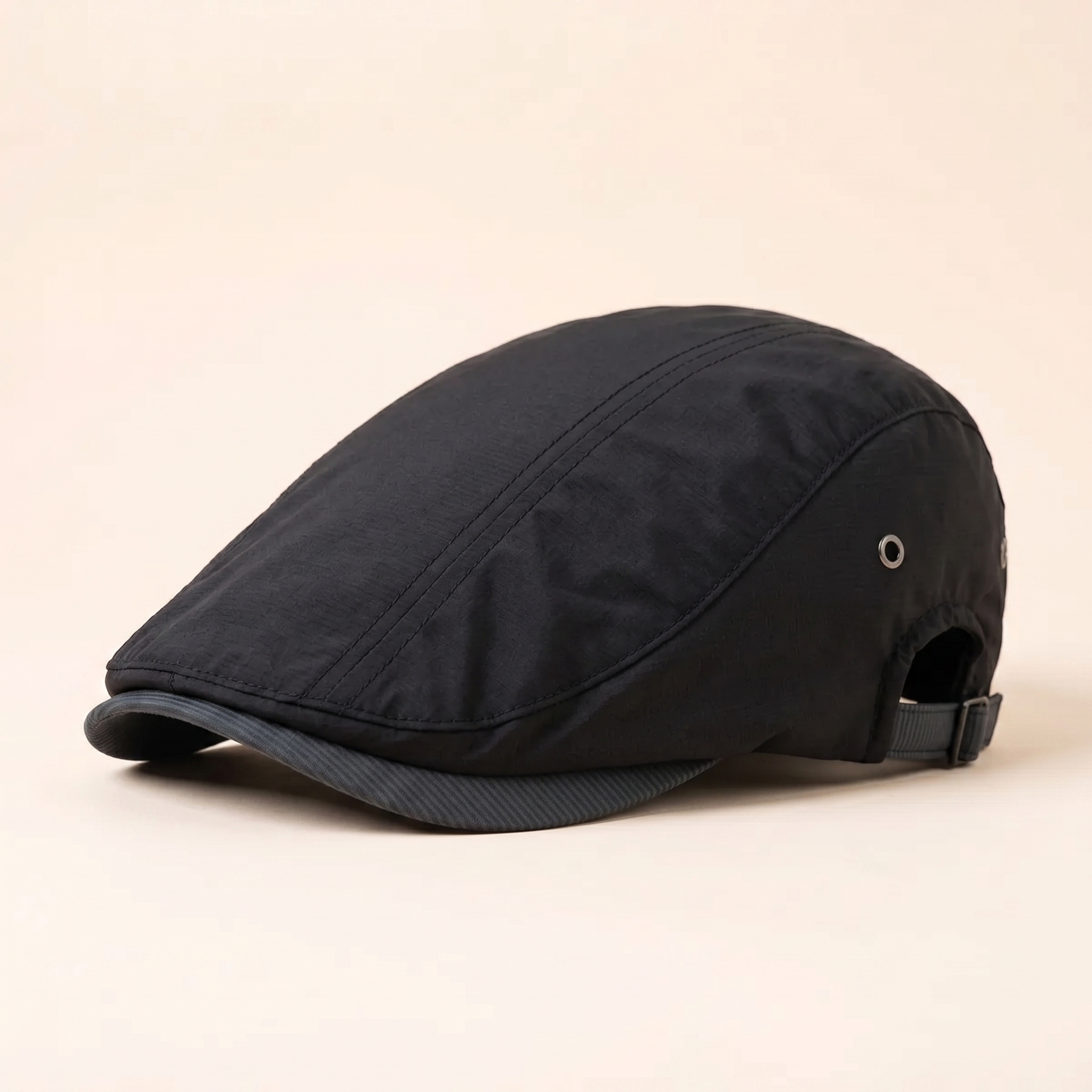 Pinstripe Cotton Cap — MARSDEN