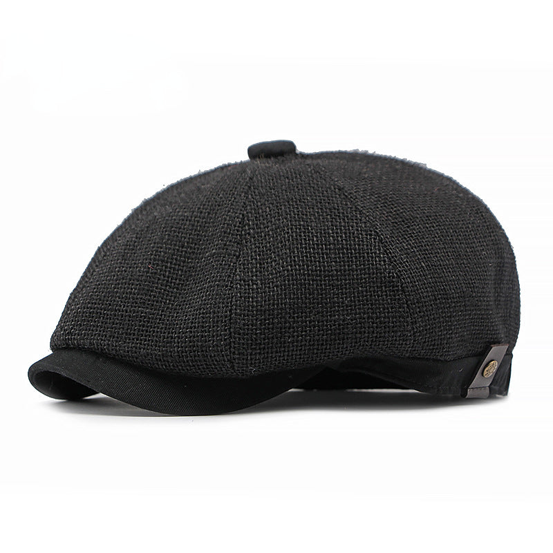 Linen Crown Cap — PEEBLES