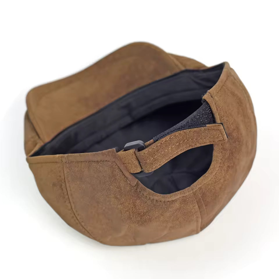 Warm Leather Blend Cap — HEREFORD