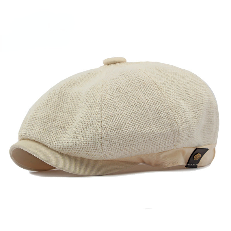 Linen Crown Cap — PEEBLES
