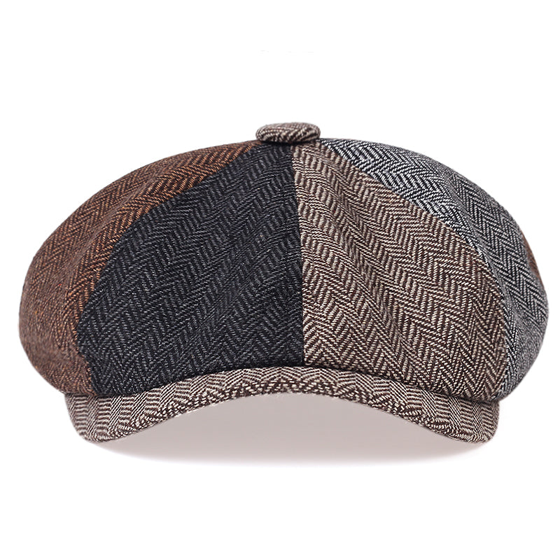 Herringbone Wool Cap — DUMFRIES