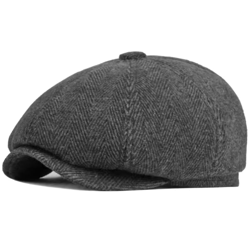 Herringbone Earflap Cap — KIRKCUDBRIGHT