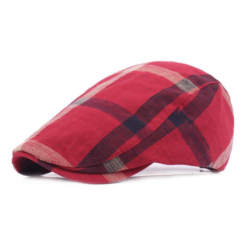Vintage Check Cap — DOLGELLAU