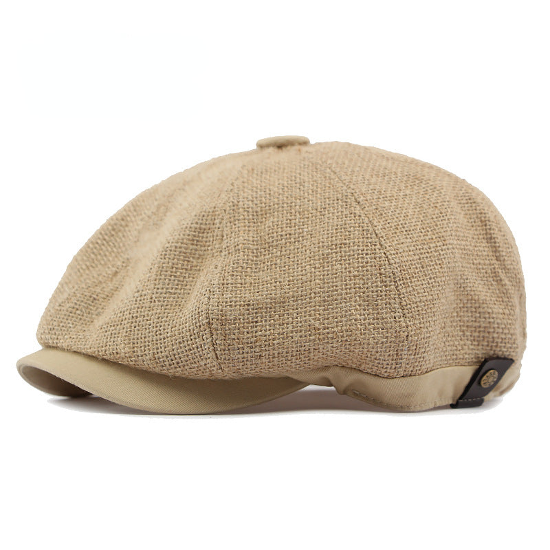 Linen Crown Cap — PEEBLES