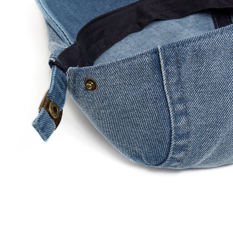 Stonewash Denim Cap — AMBLESIDE