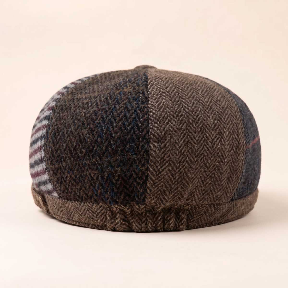 Wool Patchwork Cap — MALHAM
