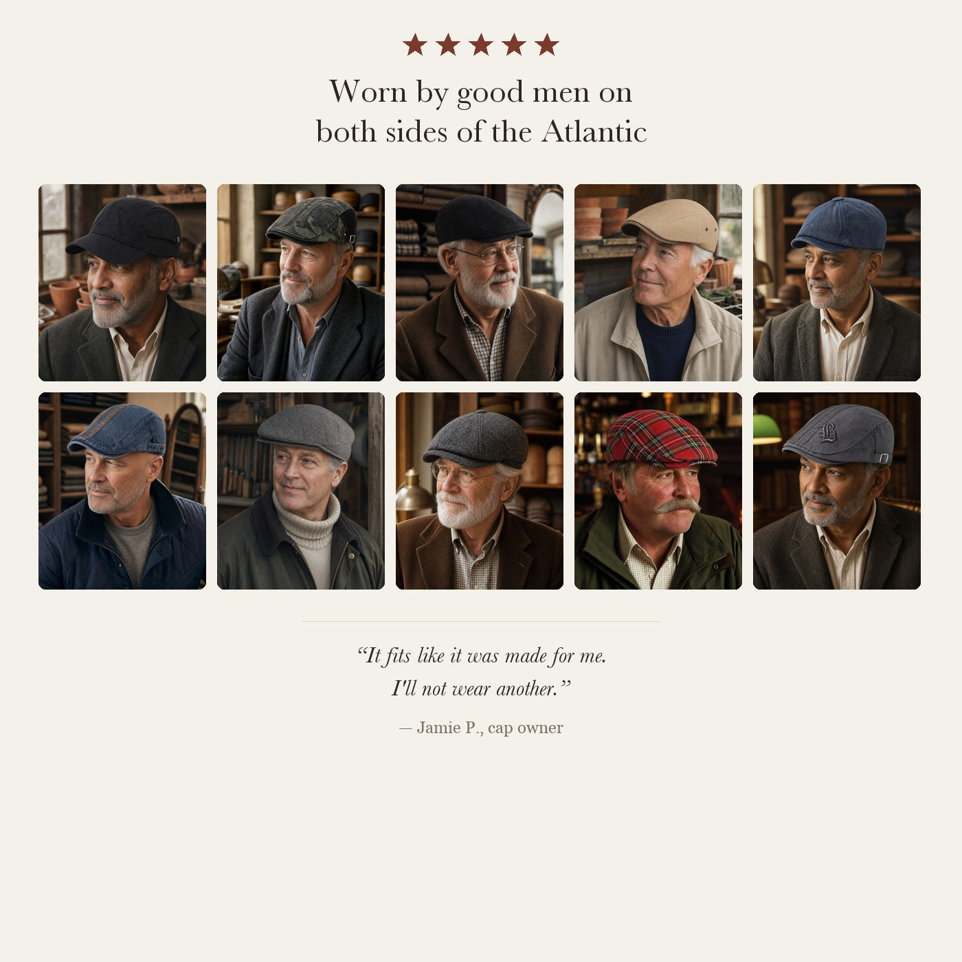 Tweed Flat Cap — TENBY