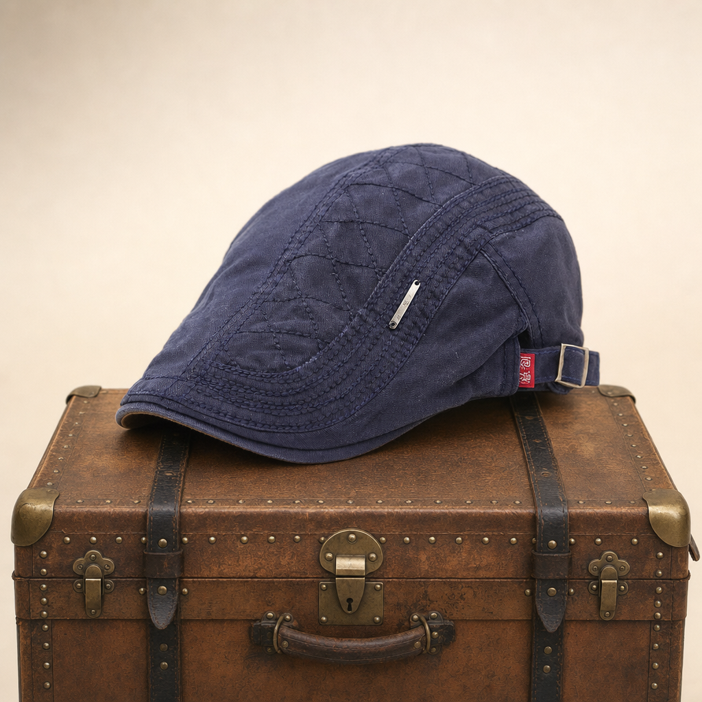 Quilted Cotton Cap — PENRITH